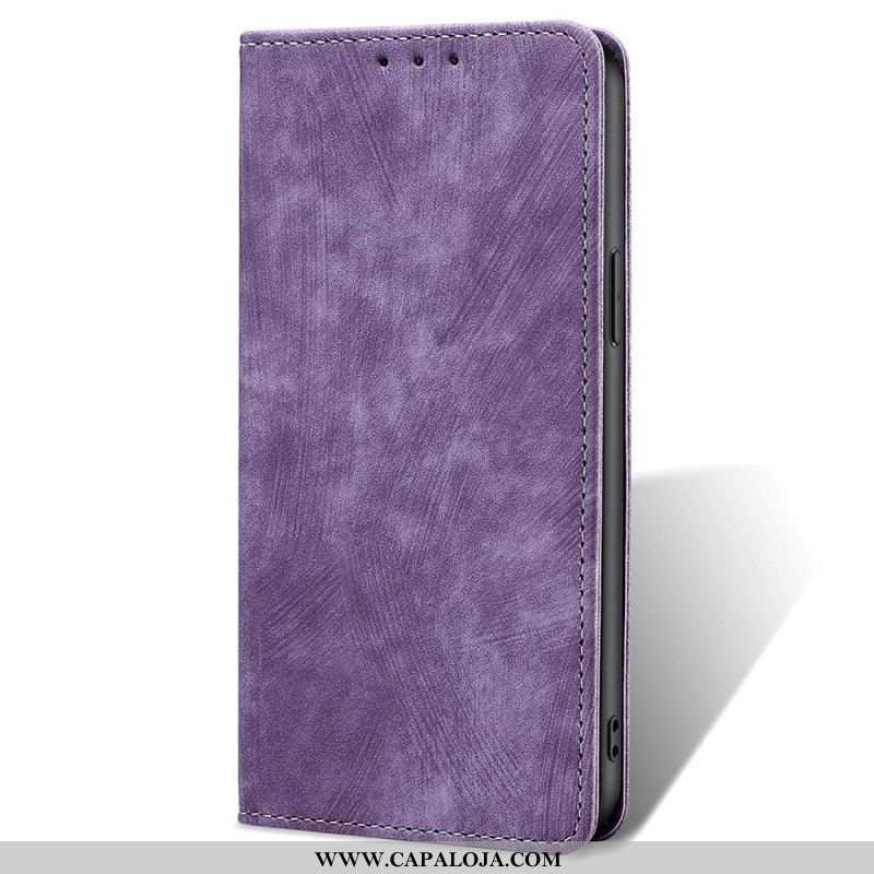 Capa De Celular Para Xiaomi 12T / 12T Pro Flip Estilo Vintage De Couro