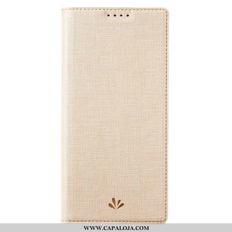 Capa De Celular Para Xiaomi 13 Flip Vili Textura De Tecido