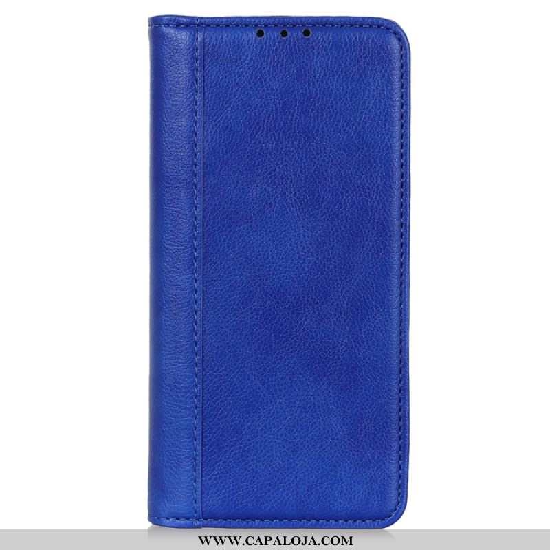 Capa De Celular Para Xiaomi 13 Lite Flip Couro Rachado Versão Colorida