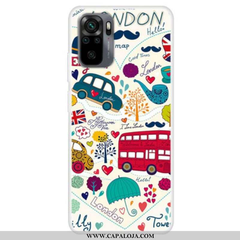 Capa De Celular Para Xiaomi Redmi Note 10 / 10S Vida Em Londres