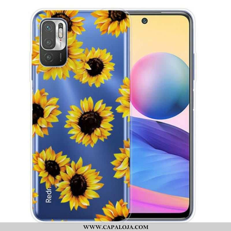 Capa De Celular Para Xiaomi Redmi Note 10 5G Girassóis