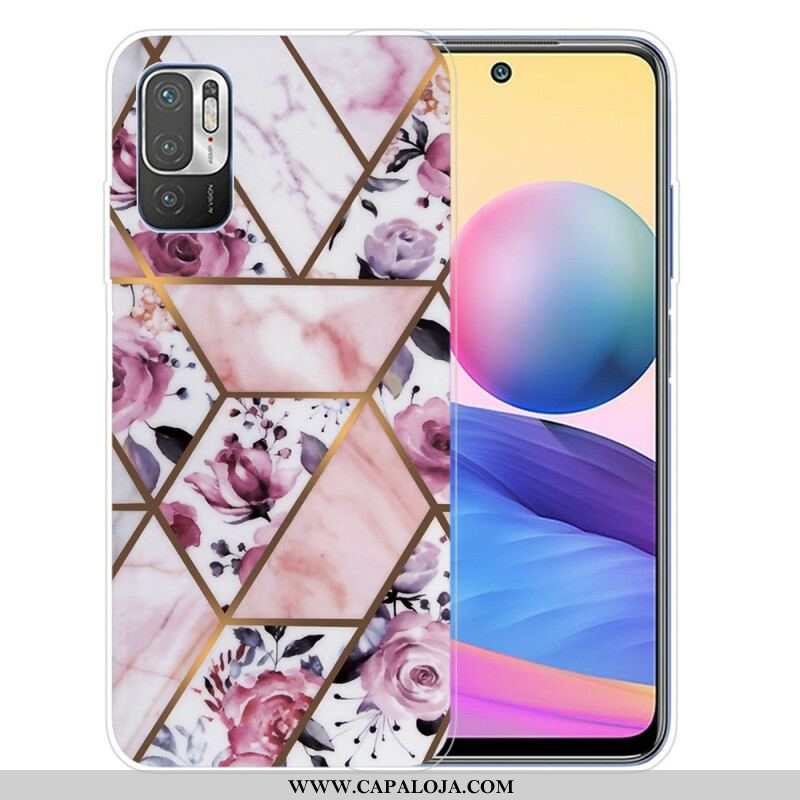 Capa De Celular Para Xiaomi Redmi Note 10 5G Mármore Geométrico