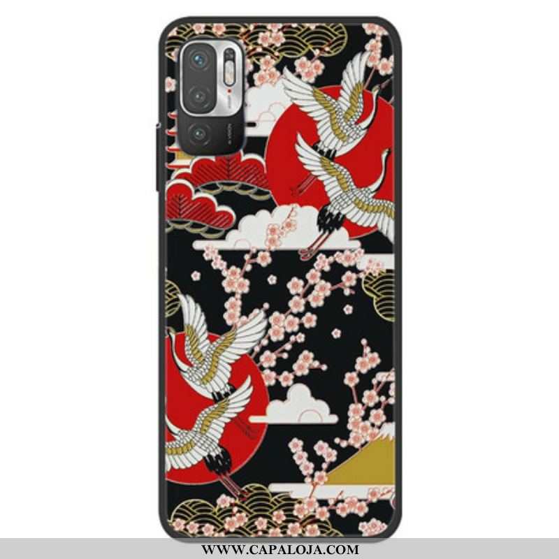 Capa De Celular Para Xiaomi Redmi Note 10 5G Quatro Guindastes