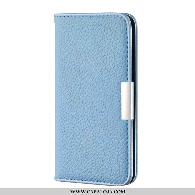 Capa De Celular Para Xiaomi Redmi Note 10 Pro Flip Couro Falso Lichia Ultra Chic