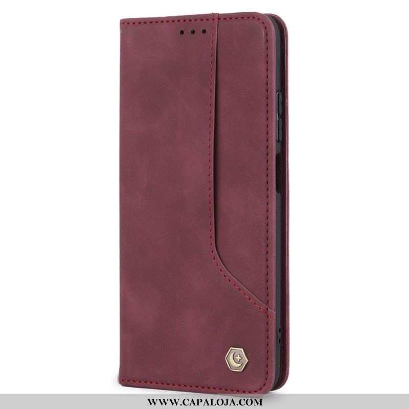 Capa De Celular Para Xiaomi Redmi Note 10 Pro Flip Pola Retrô