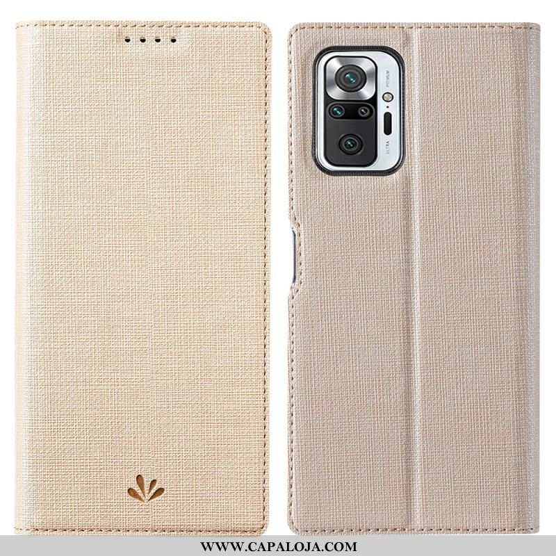 Capa De Celular Para Xiaomi Redmi Note 10 Pro Flip Vili Dmx Texturizado