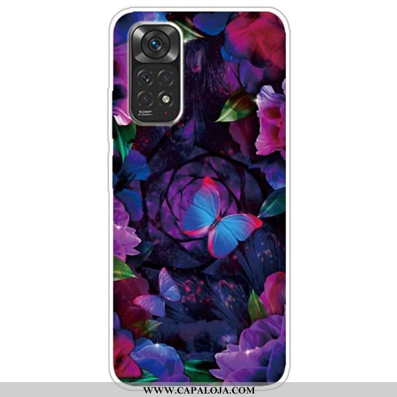 Capa De Celular Para Xiaomi Redmi Note 11 / 11S Borboletas Variação