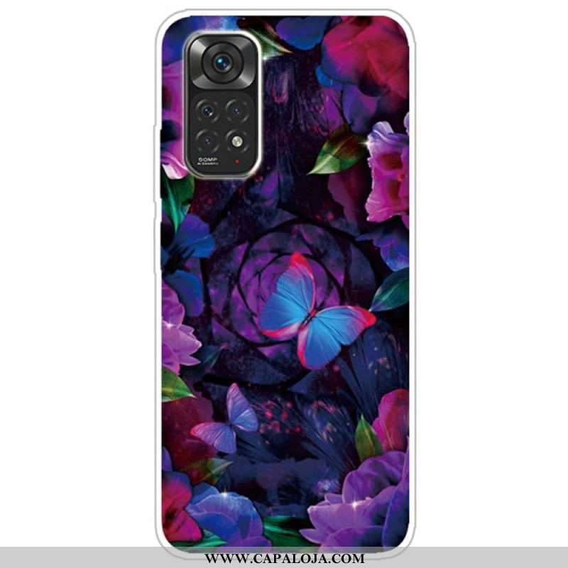 Capa De Celular Para Xiaomi Redmi Note 11 Pro / 11 Pro 5G Borboletas Variação