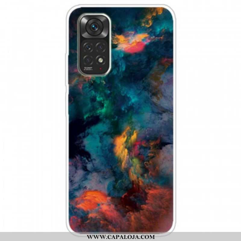 Capa De Celular Para Xiaomi Redmi Note 11 Pro / 11 Pro 5G Nuvens Coloridas