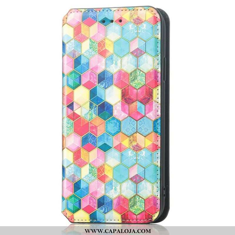 Capa De Celular Para Xiaomi Redmi Note 11 Pro Plus 5G Flip Projeto Rfid Caseneo