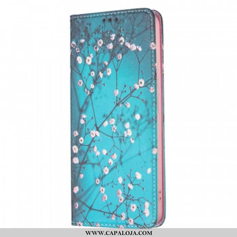 Capa De Celular Para Xiaomi Redmi Note 11 Pro Plus 5G Flip Ramos Floridos