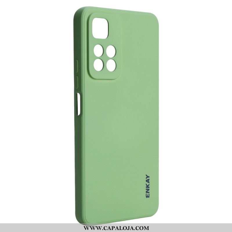 Capa De Celular Para Xiaomi Redmi Note 11 Pro Plus 5G Silicone Líquido Enkay