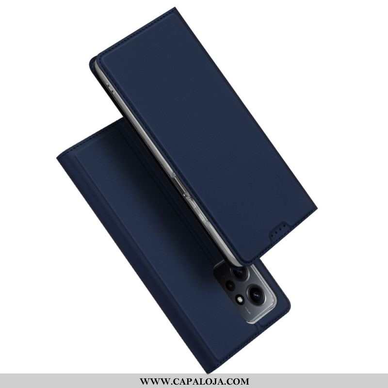 Capa De Celular Para Xiaomi Redmi Note 12 4G Flip Skin-pro Series Dux Ducis