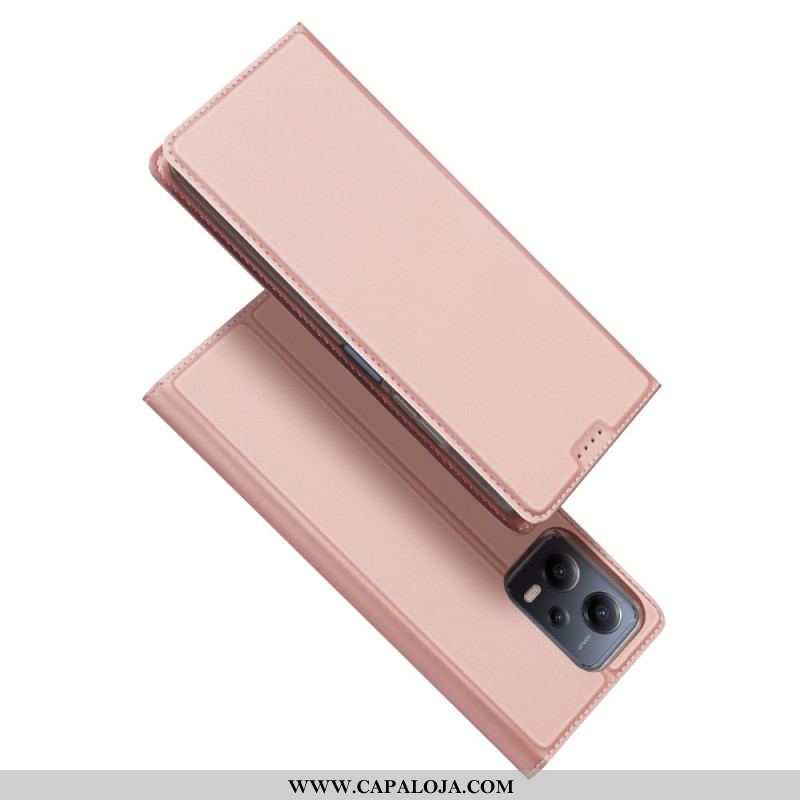 Capa De Celular Para Xiaomi Redmi Note 12 5G Flip Skin-pro Series Dux Ducis