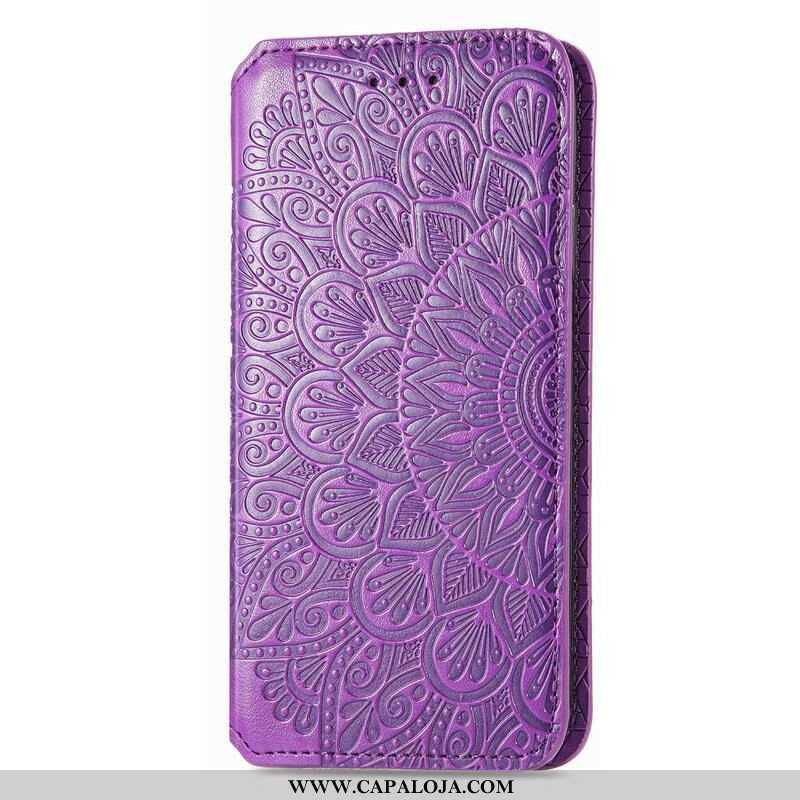 Capa De Celular Para iPhone 13 Mini Flip Mandala