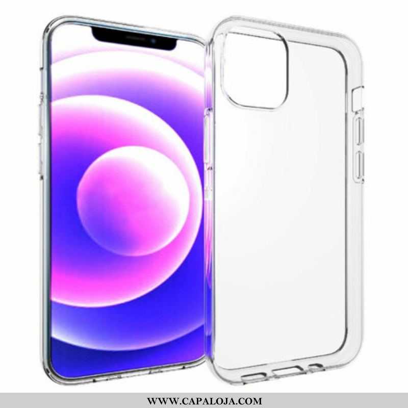 Capa De Celular Para iPhone 13 Mini Silicone Transparente Premium