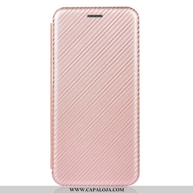 Capa De Celular Para iPhone 13 Pro Max Flip Fibra De Carbono