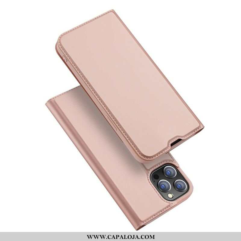 Capa De Celular Para iPhone 13 Pro Max Flip Skin Pro Series Dux Ducis