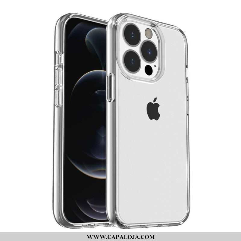 Capa De Celular Para iPhone 13 Pro Transparente Matizado