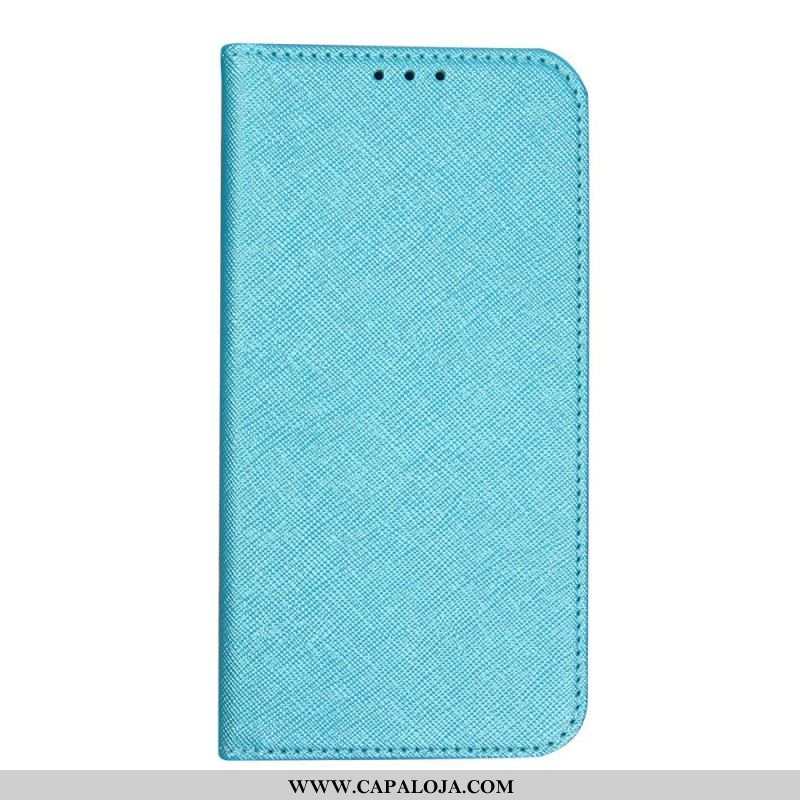 Capa De Celular Para iPhone 14 Flip Texturizado