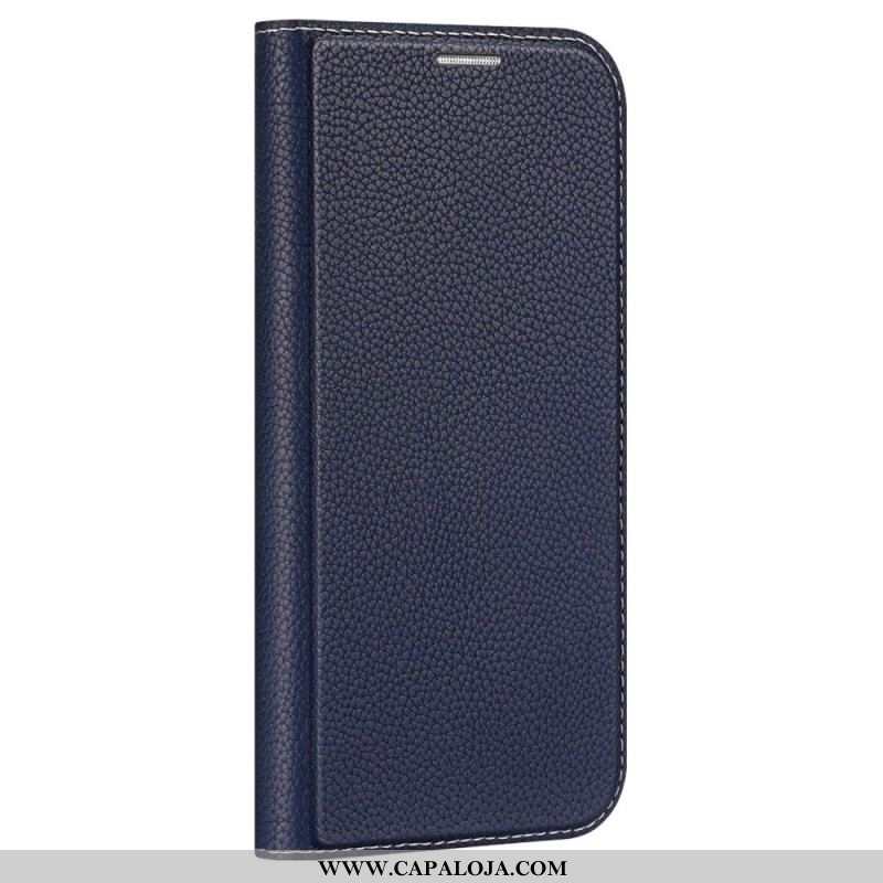 Capa De Celular Para iPhone 14 Plus Flip Porta Cartão Duplo Dux Ducis