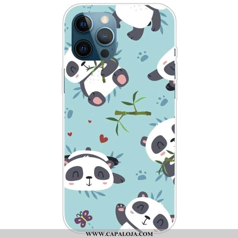 Capa De Celular Para iPhone 14 Pro Bando De Pandas