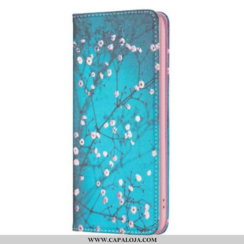 Capa De Celular Para iPhone 14 Pro Flip Florais