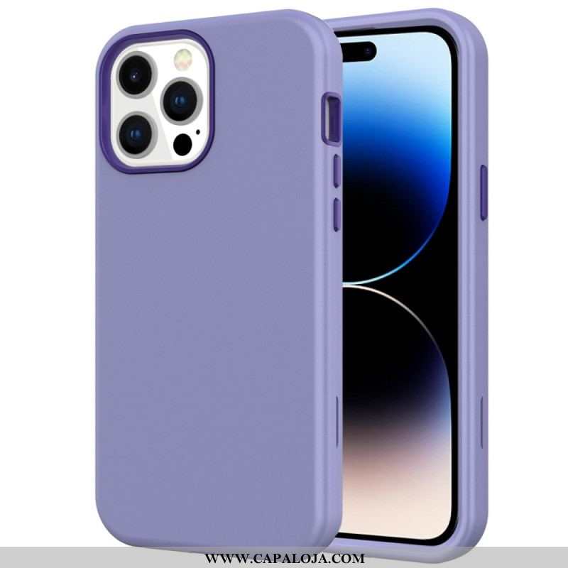 Capa De Celular Para iPhone 14 Pro Max Híbrido Com Acabamento Fosco