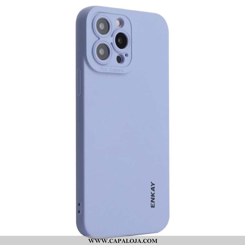 Capa De Celular Para iPhone 14 Pro Max Silicone Líquido Enkay