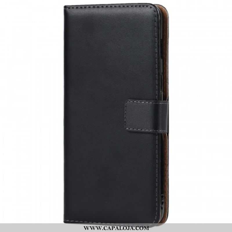 Capa De Couro Para OnePlus Nord 2 5G Couro Legitimo