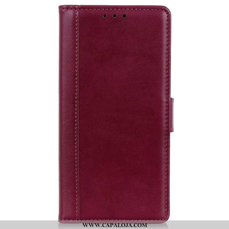 Capa De Couro Para OnePlus Nord 2T 5G Estilo De Couro