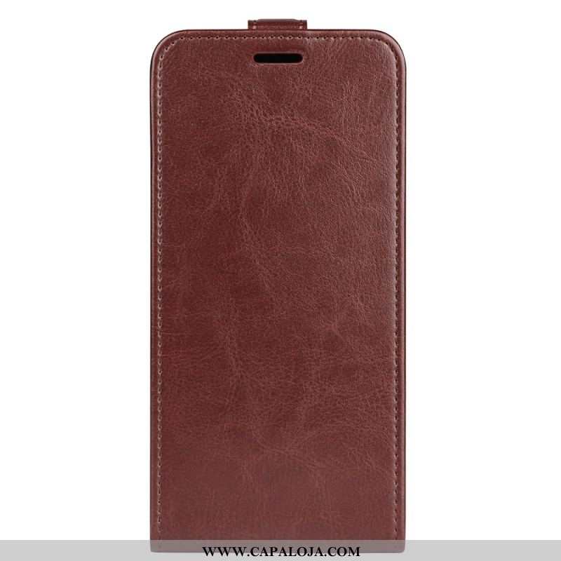 Capa De Couro Para OnePlus Nord CE 3 Lite 5G Flip Aba Vertical