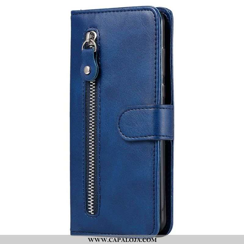 Capa De Couro Para Oppo Find X5 Carteira