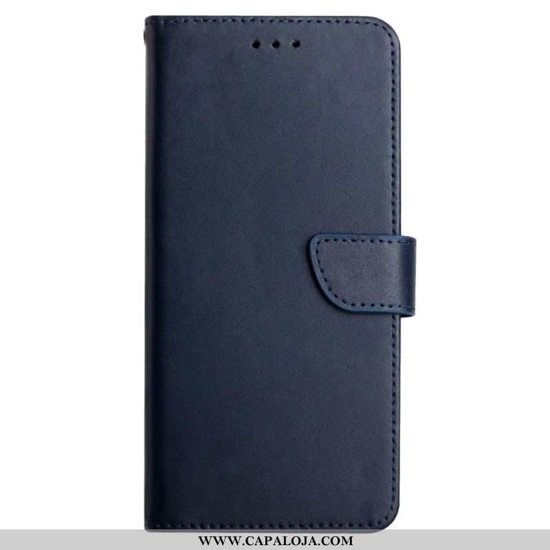 Capa De Couro Para Samsung Galaxy A13 5G / A04s Couro Napa Genuíno