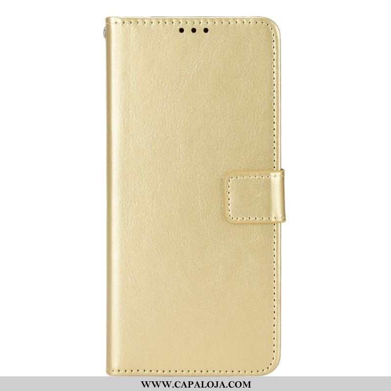 Capa De Couro Para Samsung Galaxy M23 5G Couro Falso Chamativo