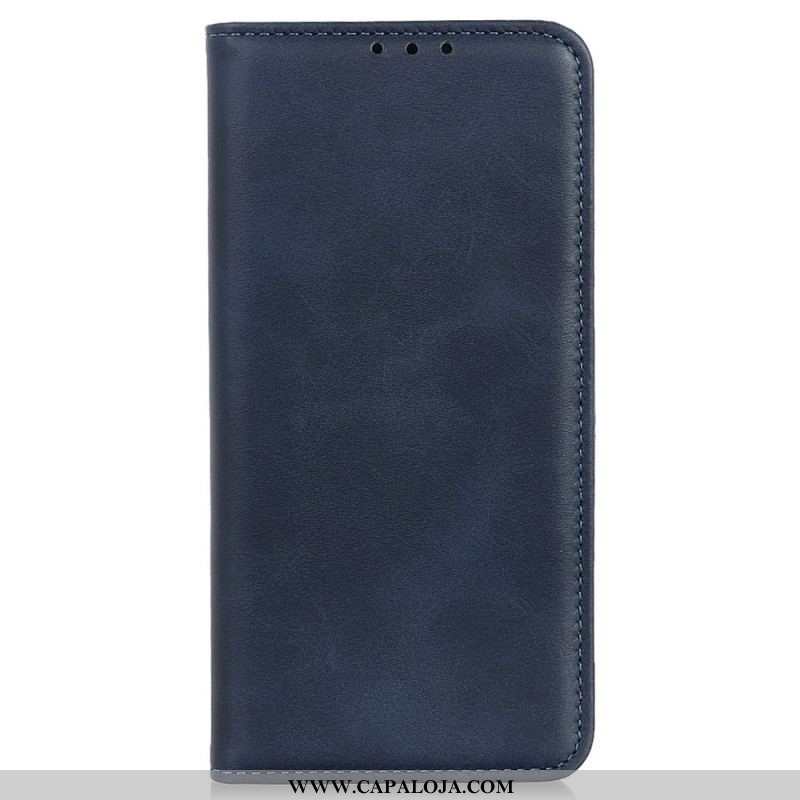 Capa De Couro Para Samsung Galaxy M23 5G Couro Rachado