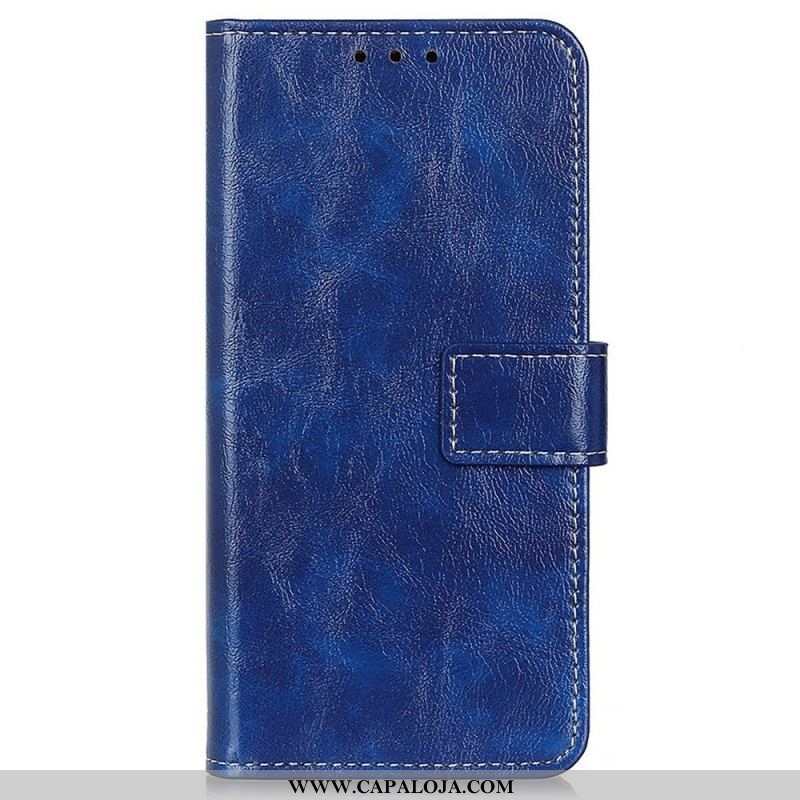 Capa De Couro Para Samsung Galaxy M23 5G Couro Sintético Brilhante