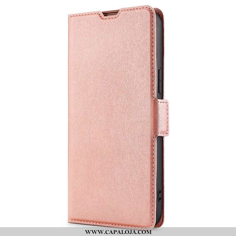 Capa De Couro Para Samsung Galaxy M53 5G Ultrafino