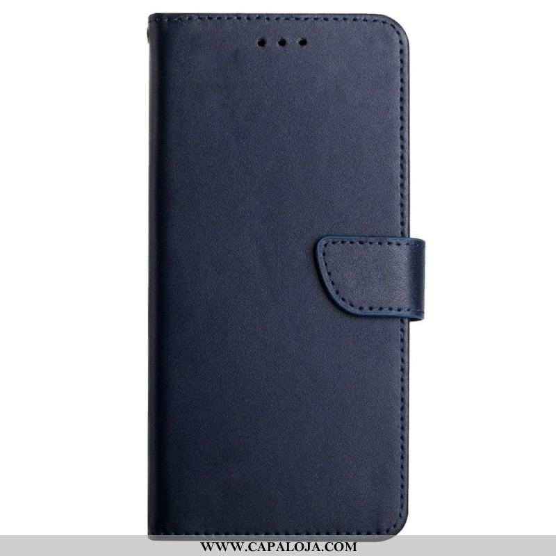 Capa De Couro Para Sony Xperia 1 IV Couro Napa Genuíno