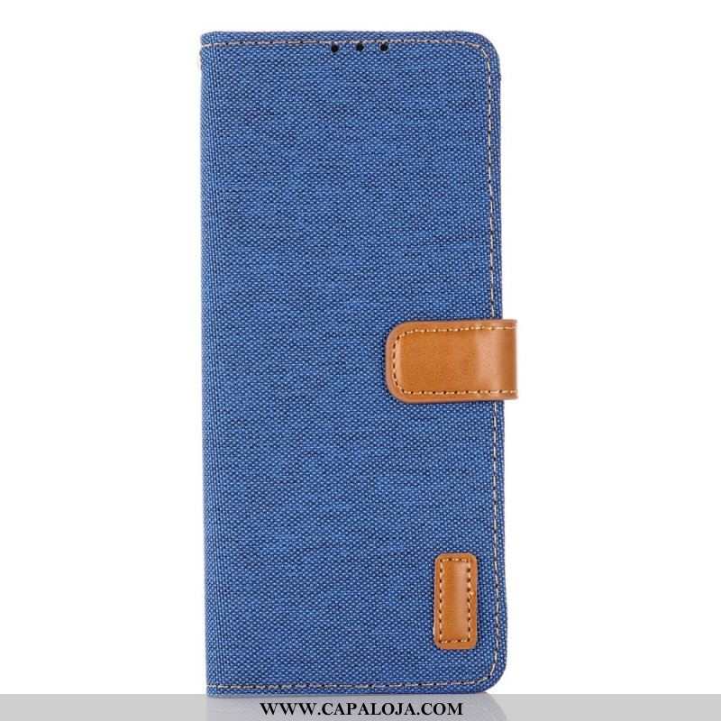 Capa De Couro Para Sony Xperia 5 IV Jeans