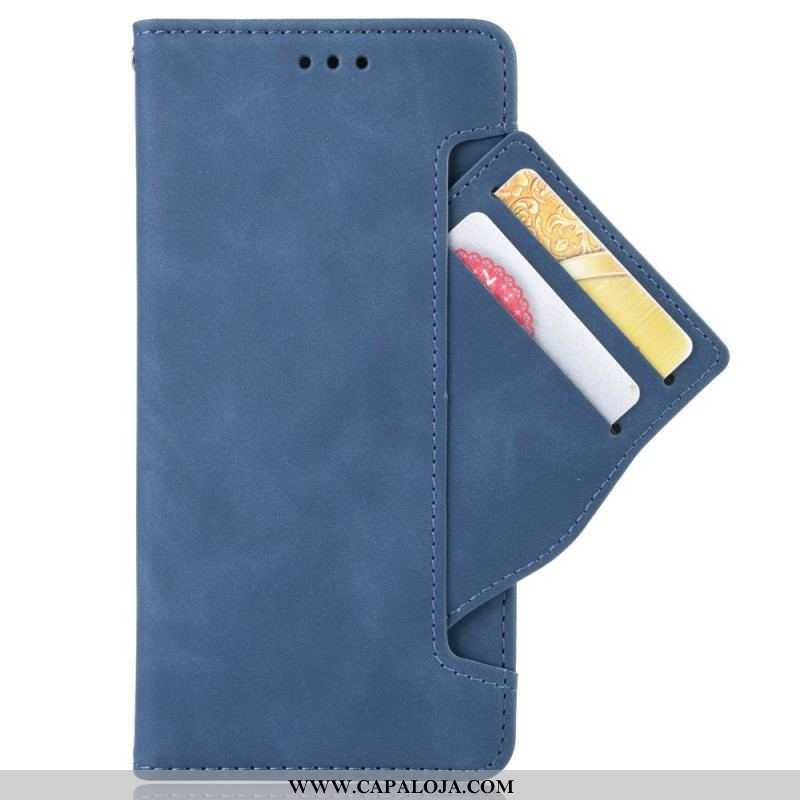 Capa De Couro Para Sony Xperia 5 IV Multi-card Premier Class