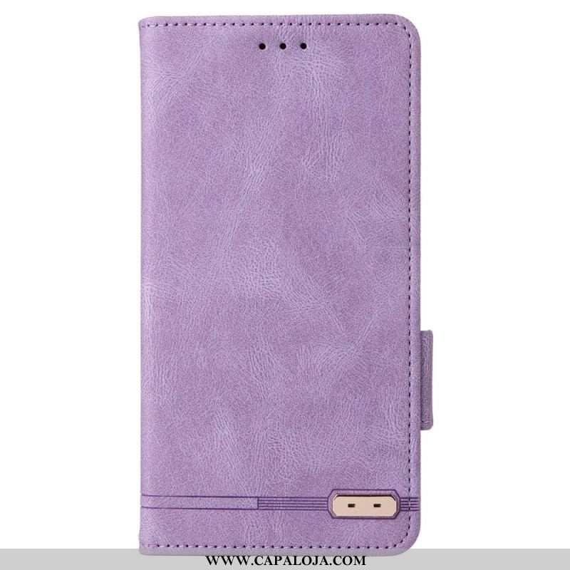 Capa De Couro Para Xiaomi 12 / 12X Estilo Retrô