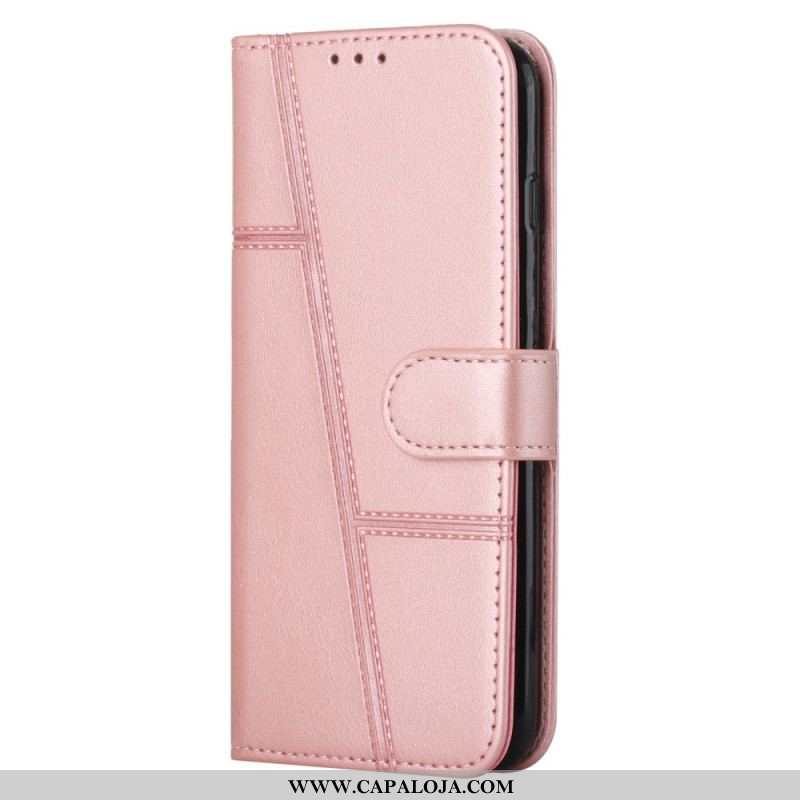 Capa De Couro Para Xiaomi Redmi Note 11 Pro Plus 5G Couro Falso Premium