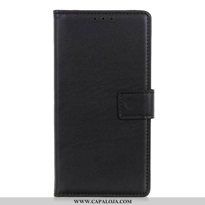 Capa De Couro Para Xiaomi Redmi Note 12 5G Couro Sintético