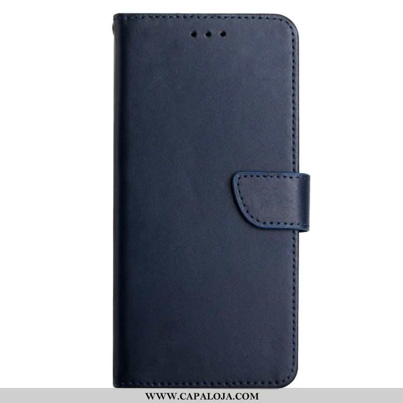 Capa De Couro Para Xiaomi Redmi Note 12 Pro Couro Napa Genuíno