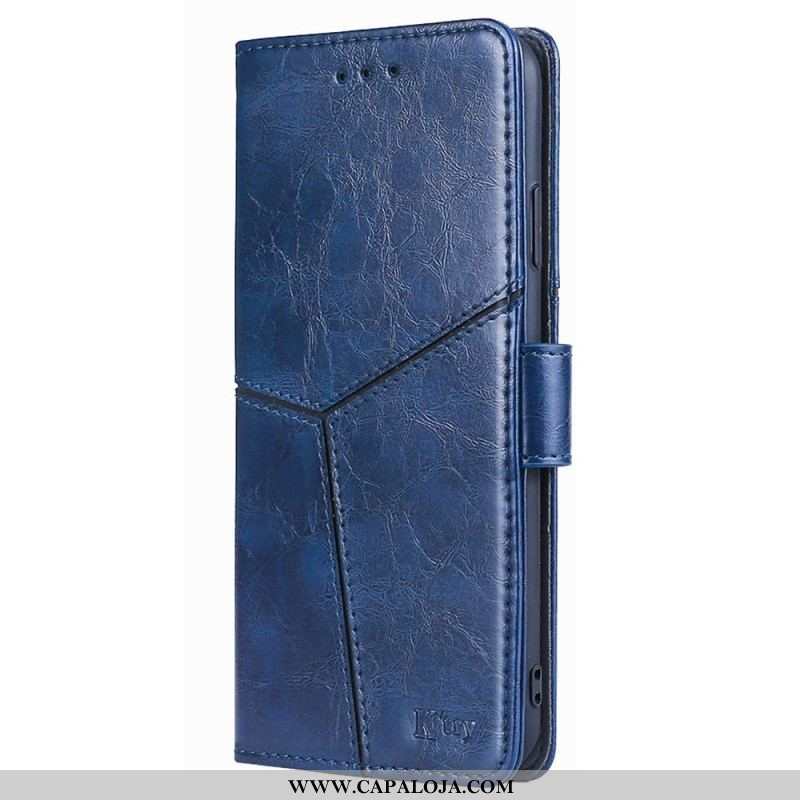 Capa De Couro Para Xiaomi Redmi Note 12 Pro Design Vintage