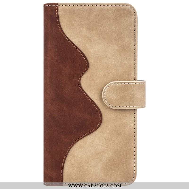 Capa Em Pele Para Oppo Find X5 Padrão Gráfico