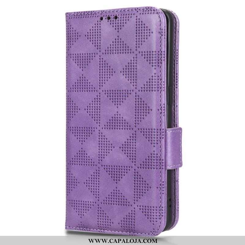 Capa Em Pele Para Samsung Galaxy A54 5G À Moda