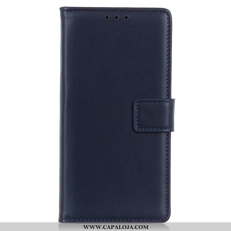 Capa Em Pele Para Samsung Galaxy M23 5G Estilo Couro Simples