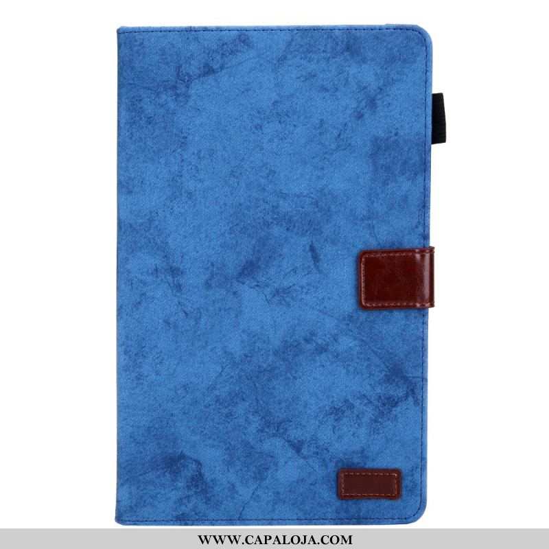 Capa Em Pele Para Samsung Galaxy Tab A8 (2021) Tecido